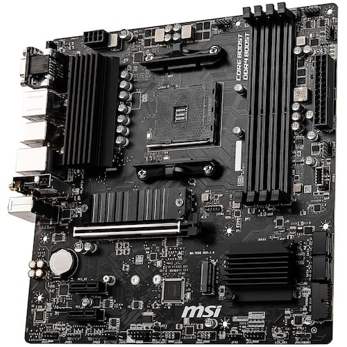Tarjeta Madre MSI B550M PRO-VDH WIFI 4xDDR4 PCI-E USB3 Socket AM4