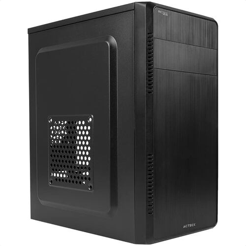 Gabinete ACTECK Kioto GC240 Micro-ATX Fuente 500W Ventilador USB3 AC-932547.