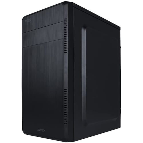 Gabinete ACTECK Kioto GC240 Micro-ATX Fuente 500W Ventilador USB3 AC-932547.