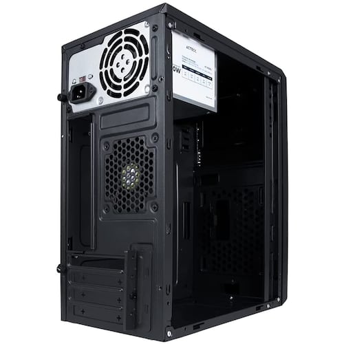 Gabinete ACTECK Kioto GC240 Micro-ATX Fuente 500W Ventilador USB3 AC-932547.