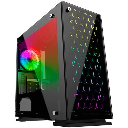 Gabinete Balam Rush Spectrum Talos GI980 Legend RGB USB3 3 Ventiladores Vidrio Templado BR-922968.