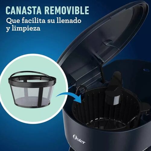 Cafetera programable Oster BVSTDCP12B 12 tazas auto apagado