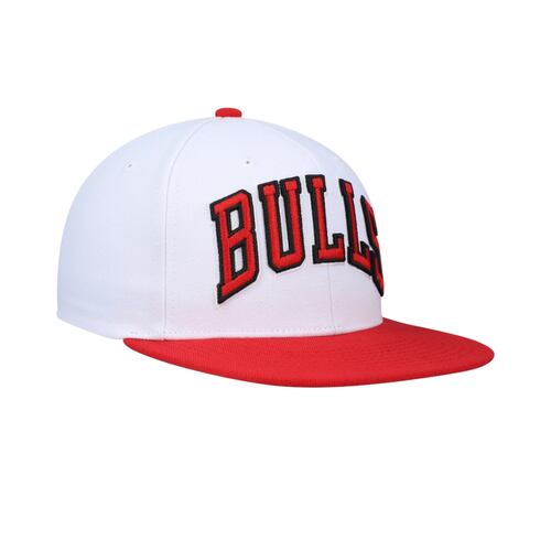 Gorra Mitchell & Ness Snapback Chicago Bulls Blanco JS190782