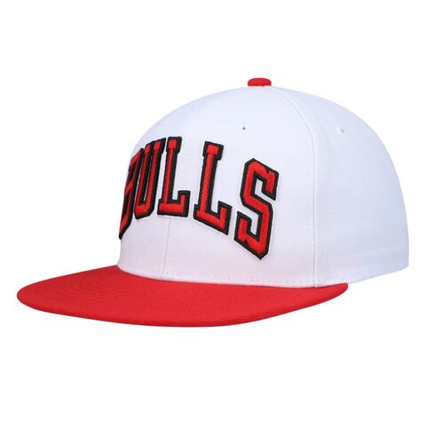 Gorra Mitchell & Ness Snapback Chicago Bulls Blanco JS190782