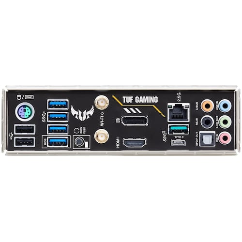 Tarjeta Madre ASUS TUF GAMING B550M-PLUS WIFI II AURA 4xDDR4 2xPCI-E USB3 Socket AM4.
