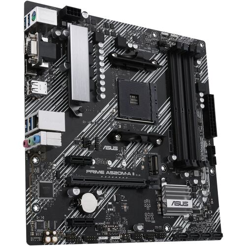 Tarjeta Madre ASUS PRIME A520M-A II/CSM 4xDDR4 PCI-E USB3 Socket AM4
