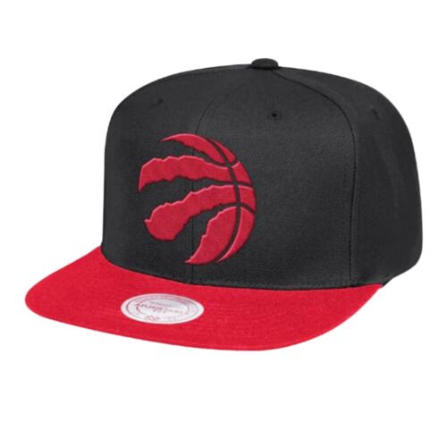 Gorra Mitchell & Ness Snapback Raptors Negro JS190785