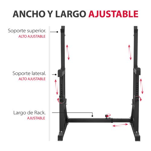 Rack para Barra Altera SQTDR Estación Multifuncional 
