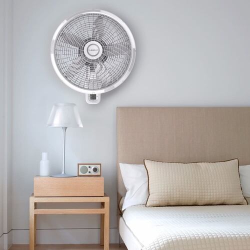 Ventilador de Pared de 18'' Lasko M18950M, con 3 Velocidades y 5 Aspas.