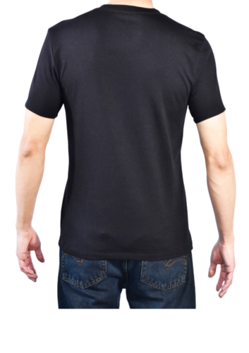 Playera negra con logo de Spider-man Hombre Araña y Manga Corta Isma