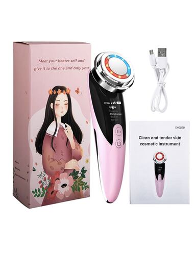 Maquina de belleza 3 en 1  facial  Radiofrecuencia+Galvanica+ LED