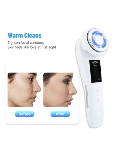Maquina de belleza 3 en 1  facial  Radiofrecuencia+Galvanica+ LED