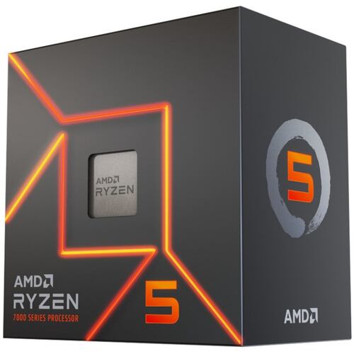 Procesador AMD Ryzen 5 7600 6 Core 3.8GHz 38MB Socket AM5 100-100001015BOX.