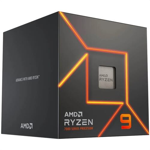 Procesador AMD Ryzen 9 7900 12 Core 3.7GHz 76MB Socket AM5 100-100000590BOX.