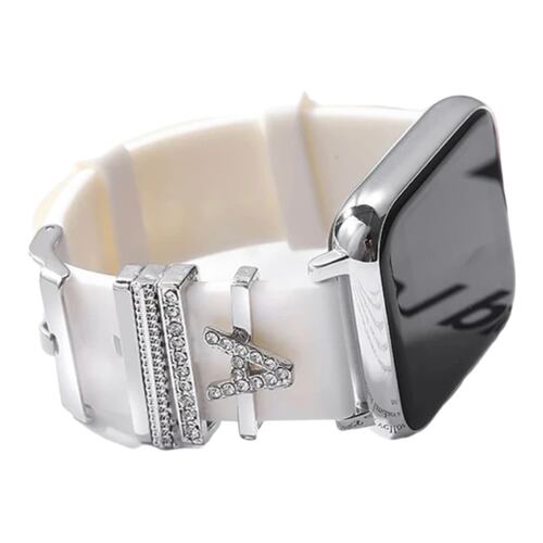 Charms Para Correa Compatible Con Apple Watch Inicial.