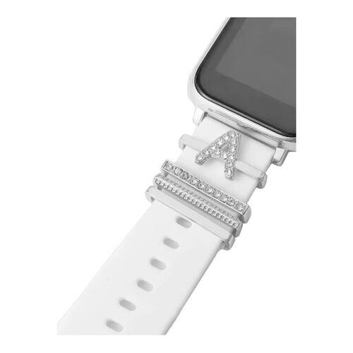 Charms Para Correa Compatible Con Apple Watch Inicial.