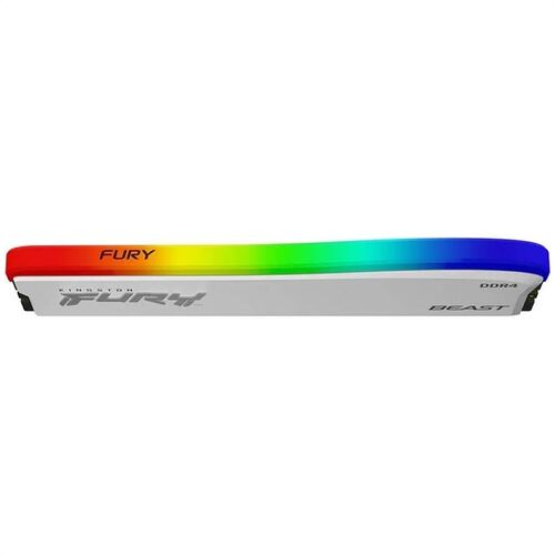 Memoria Ram DDR4 Kingston Fury Beast RGB Special Edition 3200MHz 8GB PC4-25600 Blancas KF432C16BWA/8.
