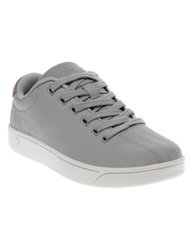 Tenis Grises Court K-SWISS para Mujer