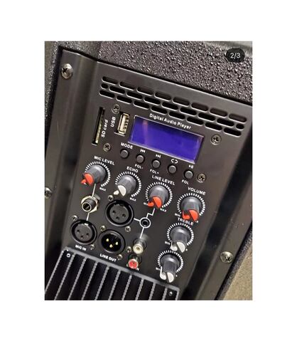 Bafle Amplificado VAMAV Mercury 15 Bcn003 180 Watts Rms.