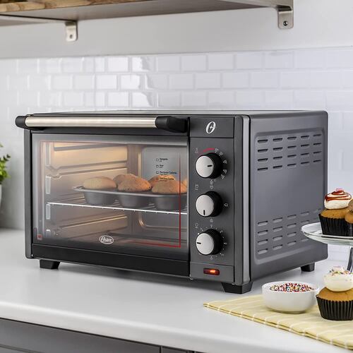 Horno tostador Oster de 45 litros con tecnología de convección TSSTTV0045-GR