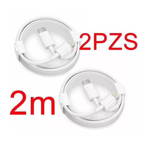 Cable De Carga Rápida Tipo C Para iPhone 11 12 13 14 iPad 2m