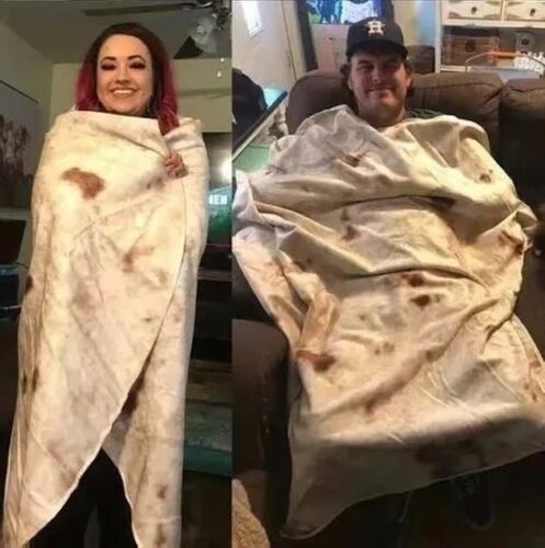 Cobija De Burrito Tortilla 2 Metros 