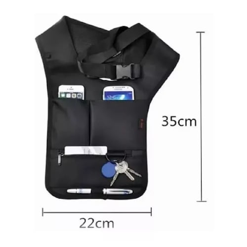 Bolsa De Hombro Oculta De Las Axilas Portátil Al Aire Libre