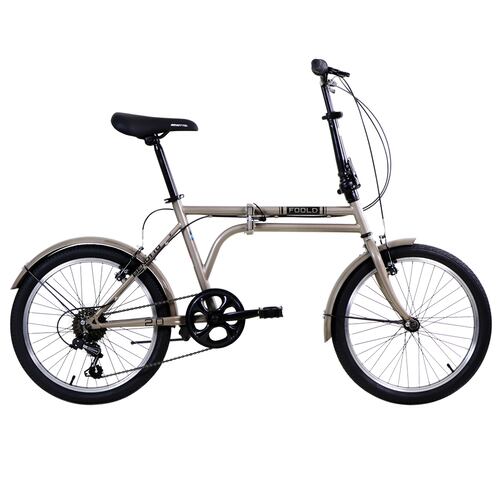 Bicicleta BENOTTO Plegable FOOLD R20 Acero 6V. Champange