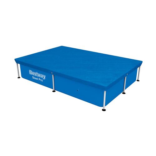Cubierta Para Alberca Rectangular Pvc 221cm Cobertor Piscina.