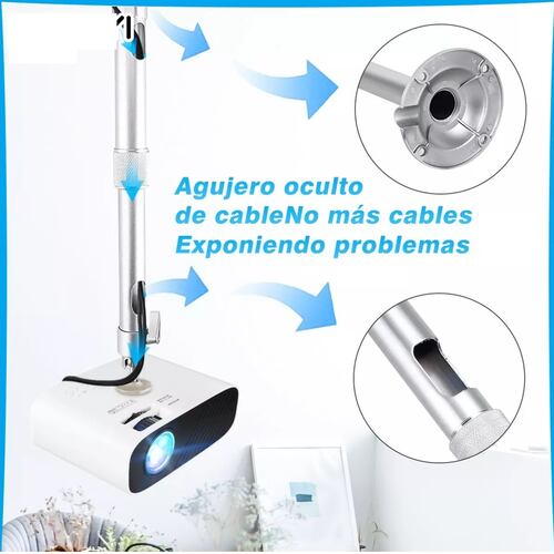 Soporte Proyector Universal 360 ajustable Para Techo