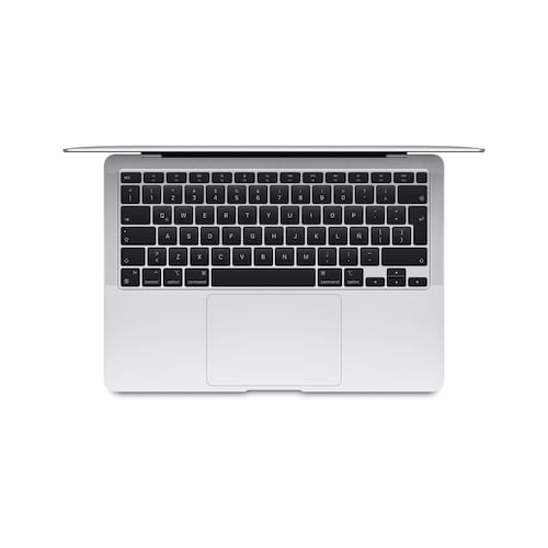Apple MacBook Air de 13.3'', Apple M1, 8GB RAM, 256GB SSD, macOS Big Sur, Plata.
