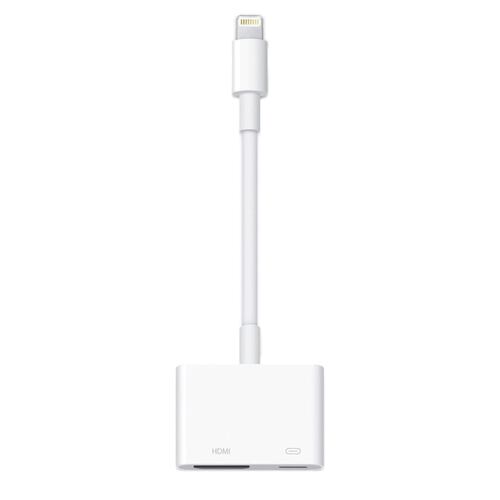 Apple Adaptador Lightning a AV Digital (HDMI), Blanco.
