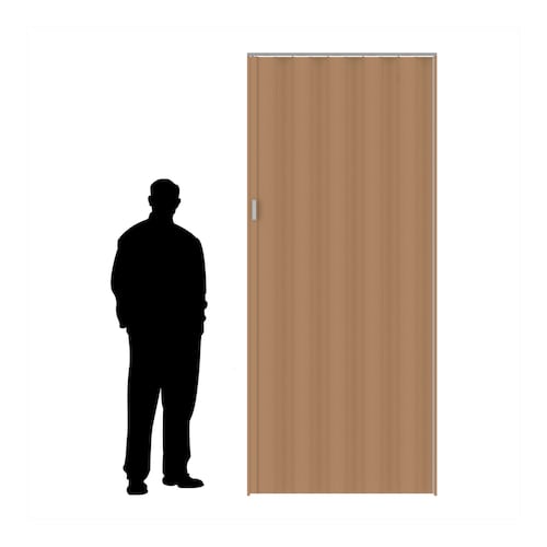 Puertas Plegables Grandes Playcon Color Maple.