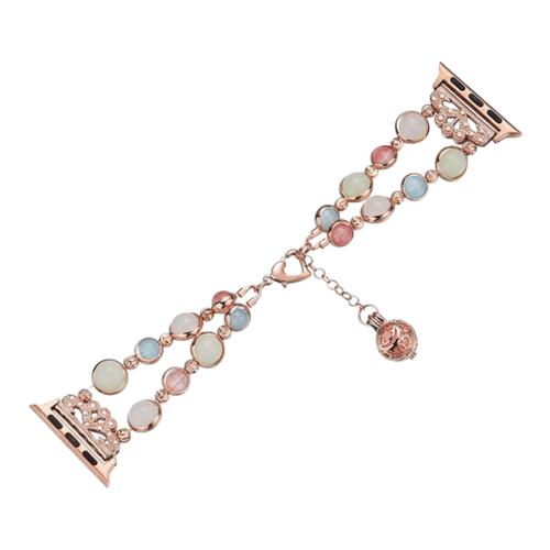 Correa Tipo Pulsera Luminosa Compatible Apple Watch Band 6 5 4 3 banda 40mm a 44mm iwatch band 3 2 1 38mm a 42mm.