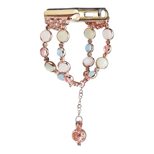 Correa Tipo Pulsera Luminosa Compatible Apple Watch Band 6 5 4 3 banda 40mm a 44mm iwatch band 3 2 1 38mm a 42mm.
