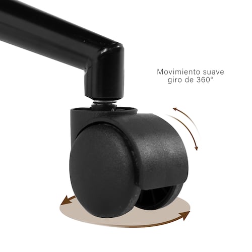 Silla Ejecutiva Ergonómica Onof de Piel con Respaldo Alto para Oficina, Altura Ajustable para Computadora