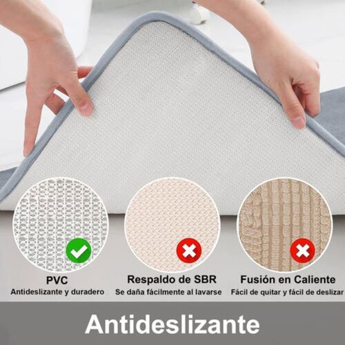 Tapete Baño Absorbente Ultra Suave