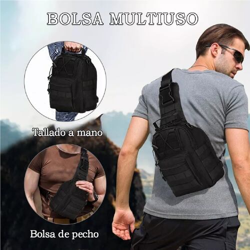 Mochila Táctica Multifunción Mochila Cuerpo Cruzada Campismo