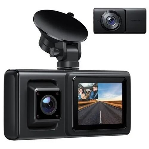 Doble Cámara Para Carro Apeman 1080p Hd Frente E Interior