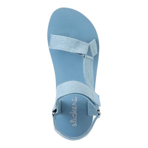 Sandalia Plataforma De Playa Slickers Suela Goma Eva Talla 26.