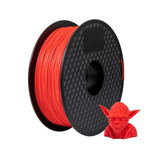 Filamento 3D PLA 1.75 mm Zonar 1 kg para Impresora 3D, Precisión dimensional +/- 0.02 mm