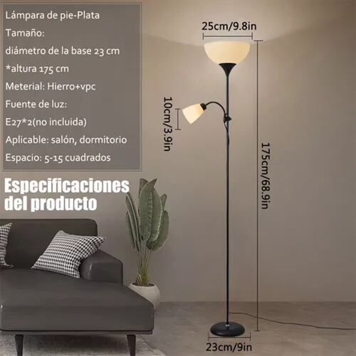 Lampara De Piso Moderna Minimalista Interiorlectura