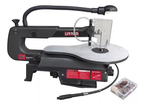 Sierra Caladora Banco Base Acero Inclinable 16pulg 90W Urrea