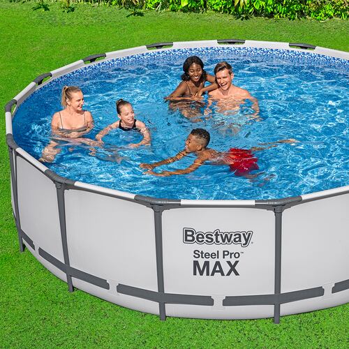 Alberca Estructural Circular Bestway 457 Cm Con Bomba Filtro.