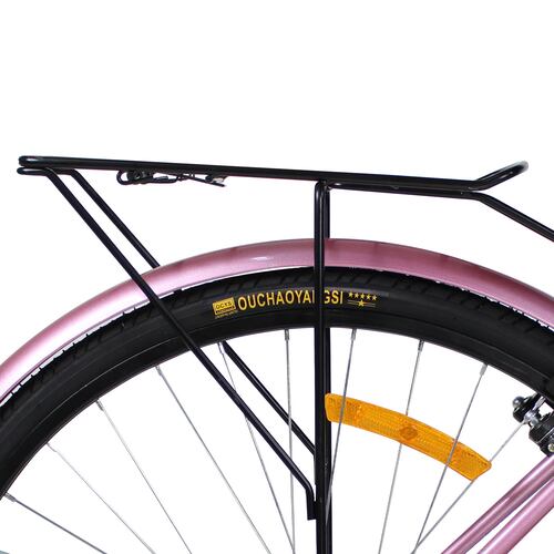 Bicicleta Urbana Vintage R26 Frenos V-brakes Rosa