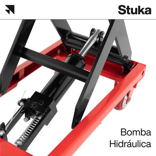 Mesa de Elevación Hidraulica Stuka Automotriz de1/2 Tonelada con Base Antiderrapante