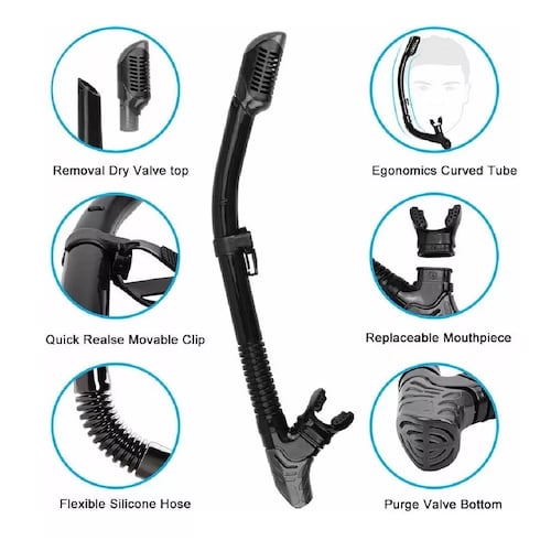 Gafas Anti Niebla Snorkel Mascara Buceo Buceo Snorkel