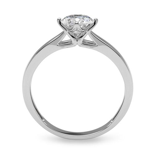Anillo de compromiso en Oro Blanco de 10K Amelie Joyas