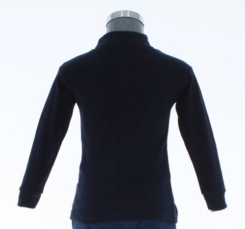 Playera Niño Cuello de Tortuga Azul Marino 3417 2 a 16 Años