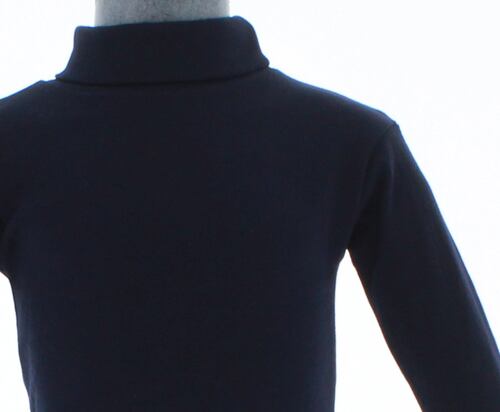Playera Niño Cuello de Tortuga Azul Marino 3417 2 a 16 Años